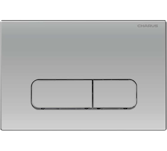 Клавиша для инсталляции CHARUS TM Серия: ELEGIA Материал: Пластик ABS Тип: Механический Размер: 245х165х12 Цвет: Хром матовый FP.320.46.01