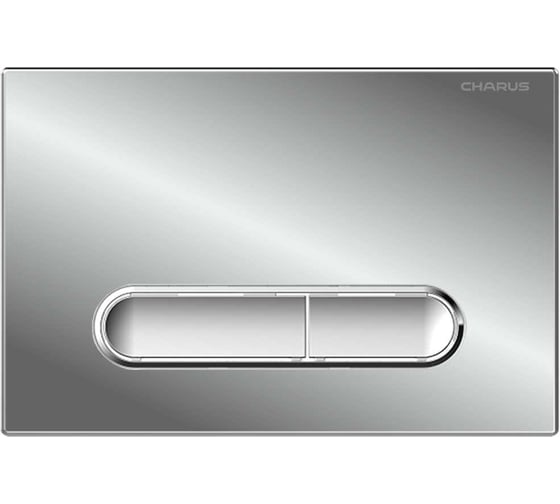 Клавиша для инсталляции CHARUS TM MAGNUS, Пластик ABS+Хромированная окантовка клавиш Тип: Механический Размер: 245*165*12,4 Цвет: Хром глянцевый FP.340.21.01