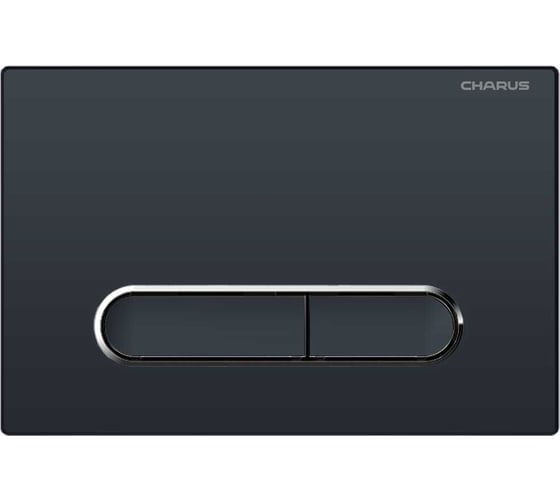 Клавиша для инсталляции CHARUS TM MAGNUS, Пластик ABS+Хромированная окантовка клавиш Тип: Механический Размер: 245*165*12,4 Цвет: Черный матовый FP.340.DW.01