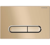 Клавиша для инсталляции CHARUS TM (Серия: MAGNUS, материал: Пластик ABS+Хромированная окантовка клавиш, тип: Механический, цвет: Матовый песок) FP.340.51.01