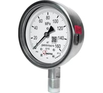 Манометр ПО Физтех АО ДМ8008-ВУф_Кс 0-160 МПа кт.1,5 d.100 IP65 M20_1,5 РШ Б110 Б/запол 4687207418430