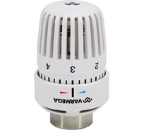 Термостатическая головка жидкостная белая Varmega M30х1.5 VM11001