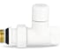 Ручной радиаторный клапан Varmega 1/2 прямой, белый, VMDV02-110404 2