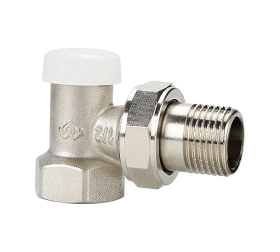 Запорный радиаторный клапан Varmega угловой 1/2 VM10201