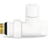 Запорный радиаторный клапан Varmega 1/2 прямой, белый, VMDV04-110404 2