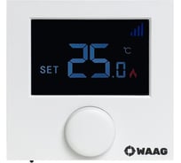 Термостат комнатный WAAG WI-FI, программируемый, 220В, белый WG.AC712.W.0