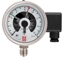 Манометр электроконтактный BD ДМЭ 100 V Р (0-6) МПа, кл.1,0, М20х1,5 895301519