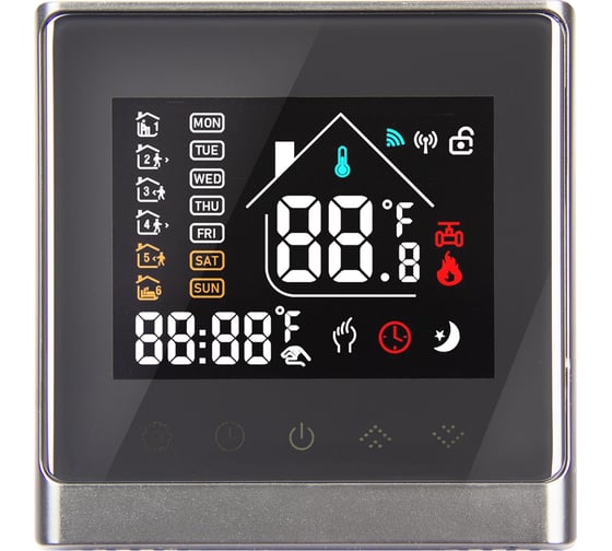 Термостат комнатный TEBO Wi-Fi T-КГ.Э.502.W.CN 1