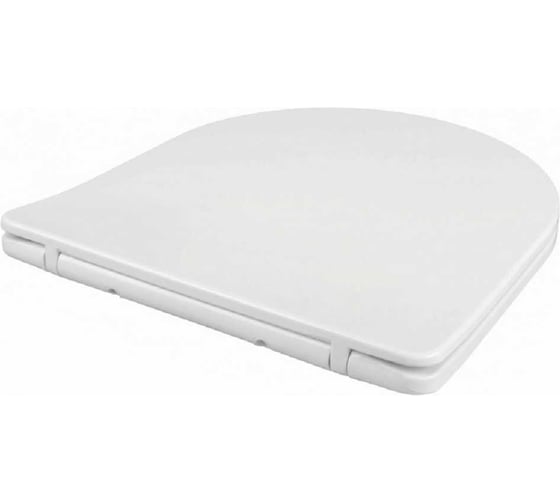 Сиденье для унитаза WAVE ИГРА/PLAY дюропласт, микролифт, БЕЛЫЙ 558310