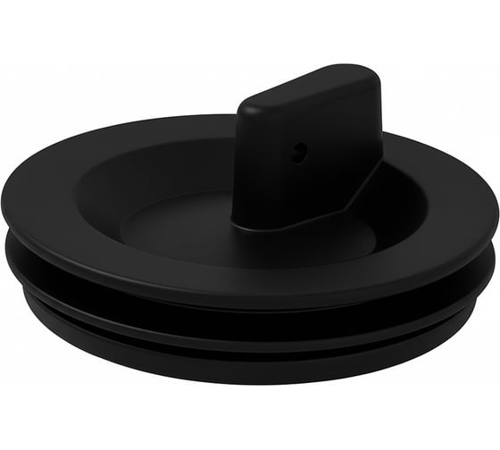 Пробка для ванны/раковины MasterProf (D 45 мм) ЧЁРНАЯ, MP ИС.110782