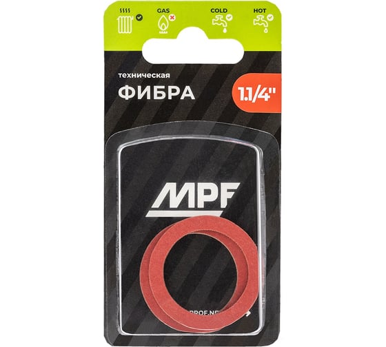 Прокладка из фибры MPF 1 1/4", 2 шт МР ИС.131551