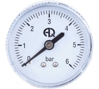 Манометр AQUALINK 50 мм, нижнее подключение 1/4, 0-6 бар 02781