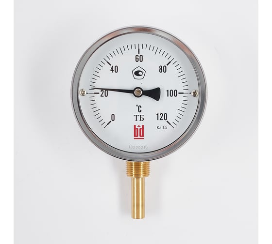 Биметаллический термометр BD ТБ 100Р/150 (0-120 С), G 1/2, 1,5 рос, 51514111123