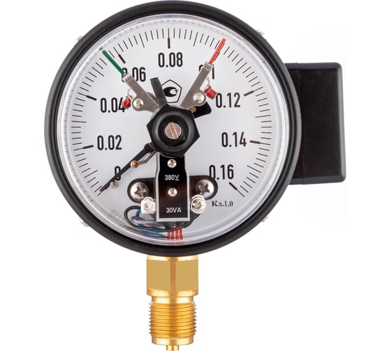 Манометр электроконтактный BD ДМЭ Т2 100 V Р (0-6) бар, G1/2, кл.1,5 8952615298Т2