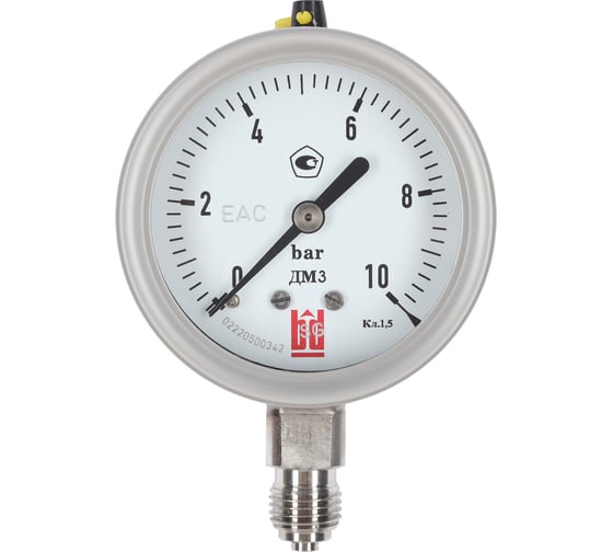 Манометр BD ДМ 3 063 Р (0-1000) бар, кл.1,5, G1/4, DIN CASE 1331212641241