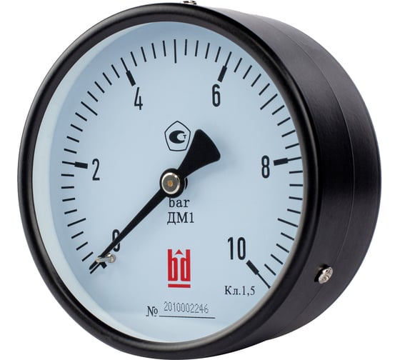 Манометр BD ДМ 1 Т2 100 ТЭ (0-6) бар, кл.1,5, G1/2 115111162419106