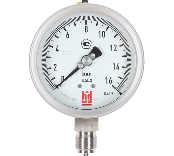 Манометр BD ДМ 4 100 Р (-1-24) бар, кл.1,0, G1/2 145122251327