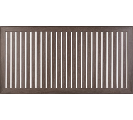 Экран для радиатора реечный Стильный Дом, 120×60 см, Анкор Винтаж ДеЛюкс, v532877