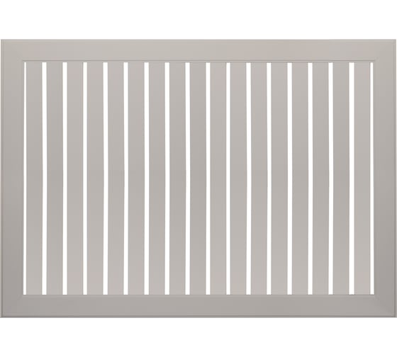 Экран для радиатора реечный Стильный Дом, 90×60 см, бежевый ДеЛюкс, v533072