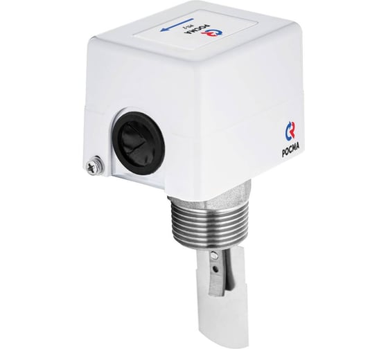 Реле потока РП-2 лепестковое РОСМА, штуцер - нержавеющая сталь, резьба присоединения R1", D070-09101