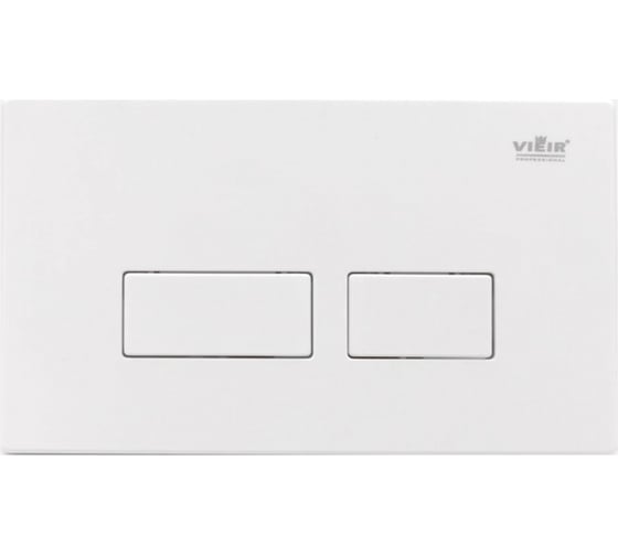 Кнопка смыва для инсталляции ViEiR механическая белая квадратные клавиши двухрежимная VRQ62A-F (V)