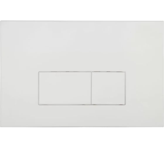 Кнопка смыва для инсталляции ViEiR механическая белый матовый квадратные клавиши двухрежимная VRQ74-2F (V)