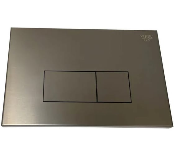 Кнопка смыва для инсталляции ViEiR механическая графит квадратные клавиши двухрежимная VRQ62A-G (V)