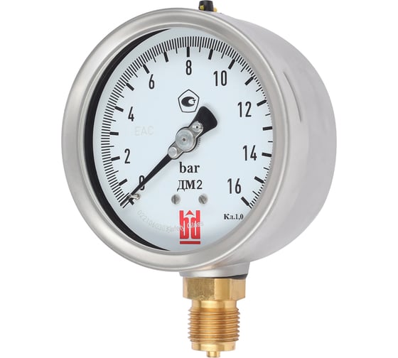 Манометр BD ДМ 2 100 Р (0-16) кгс/см2, класс 1,0, G1/2 125111152837
