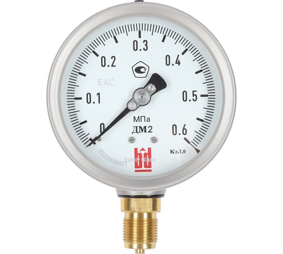 Манометр BD ДМ 2 100 Р (0-60) кгс/см2, класс 1,0, М20х1,5 125111153939