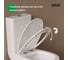 Сиденье из полипропилена IDDIS 008, микролифт (soft-close), быстросъемное 008PPSEi31 4