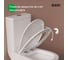 Сиденье из полипропилена IDDIS 009, микролифт (soft-close), быстросъемное 009PPSEi31 4