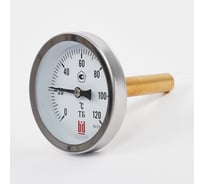 Биметаллический термометр BD ТБ 150Т/150 (0-120 °C), G 1/2, 1,5 рос, 51624111123