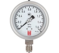 Манометр BD ДМ 4 100 Р (-0,1-0,5) МПа, кл. 1,0, М20×1,5, 145122250419