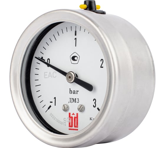 Манометр BD ДМ 3 063 Т (0-10) бар, кл. 1,5, 1/4 NPT, 133221262625