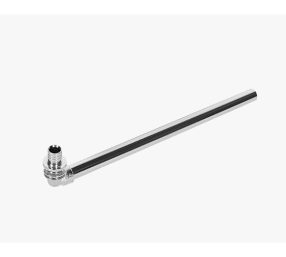 Трубка для подключения радиатора ROMMER RFA-0025-001625 Г-образная 16х15, L=25 RG009366LH5IPA