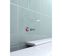 Акриловый бордюр плинтус для ванны BNV СВ36 универсальный 75 см, белый цвет, глянцевая поверхность, бр_св36_750_бел
