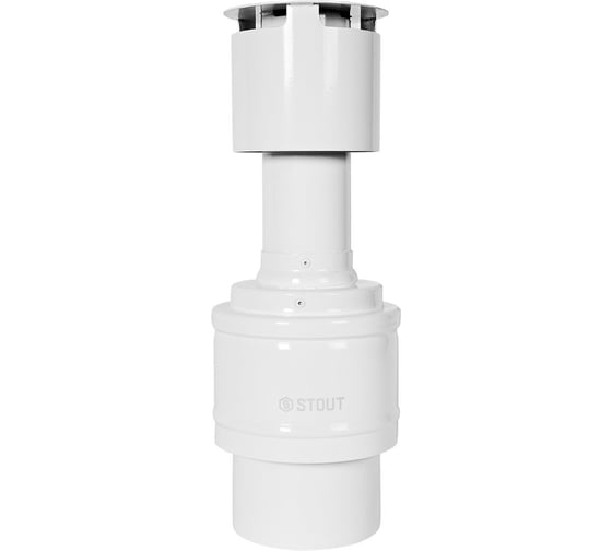 Оголовок вертикальный с ветрозащитой традиционный коаксиальный STOUT SCR-6010-800013 PEE9H4MM72R8GM