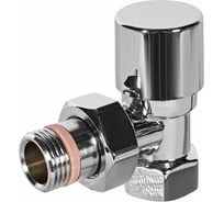 Клапан запорно-балансировочный Design хром, угловой STOUT SVLD-0002-000015C RG00943679C4HK