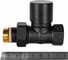 Клапан запорно-балансировочный Design черный, прямой STOUT SVLD-0001-000015B RG00943679D7HQ 2