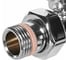 Клапан запорно-балансировочный Design хром, прямой STOUT SVLD-0001-000015C RG00943679CP1N 2