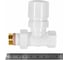 Клапан термостатический STOUT Design белый, прямой, 1/2 SVTD-0001-000015W RG00943679BJPI 3