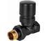 Клапан термостатический STOUT Design черный, прямой, 1/2 SVTD-0001-000015B RG00943679BT9J 1