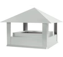 Дымник ПРОФМЕТСТИЛЬ Стандарт 520x520x450 RAL 9003 Арт. 1327