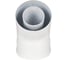 Отвод промежуточный ROMMER INOX Line традиционный коаксиальный D60/100, 45° (мама/папа) RCA-6100-000045 PEE9H4L92M522F 2