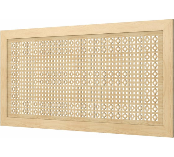 Экран для радиаторов (рамка) Cosca Decor Премьер Дамаско/Квадро11 клен, 600x1200 мм СПБ098889