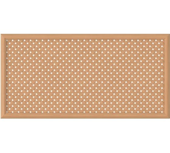 Экран для радиаторов Cosca Decor бук массив, 600x1200 мм СПБ004450