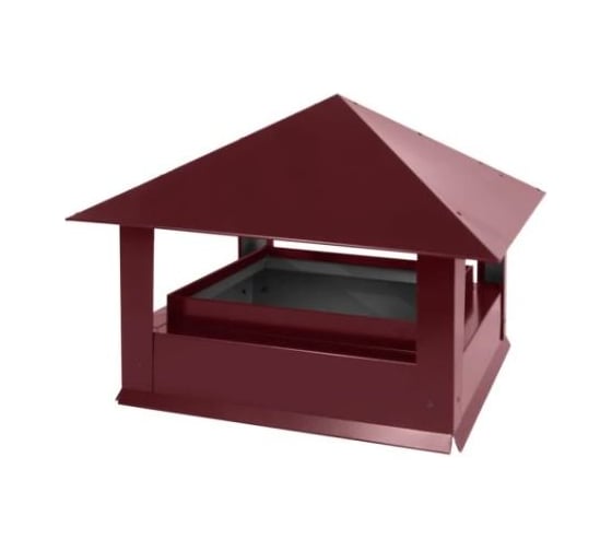 Дымник ПРОФМЕТСТИЛЬ Стандарт 520*390*450 RAL 3011 Арт. 1329