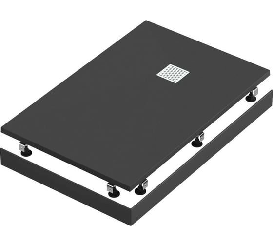 Экран GooD DooR ABS, 1000x800, чёрный ЭЛ00165