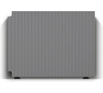 Экран под ванну Alavann МДФ Stil/Alt 0.75 торцевой Фрезеровка волна, серый ALV0246008