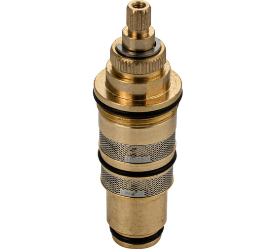 Картридж термостатический Санакс латунный, 20 шлицов, диаметр штока 7,6 мм, длина 84 мм 000-73